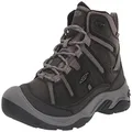 Keen Men's Circadia Mid Waterproof Hiking Boot, Black Steel Grey, 14 US