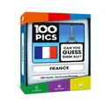 100 PICS France Quiz Game - Educational Travel Flash Card Games for Smart Kids (Learn French Food, Facts & Phrases Pack)