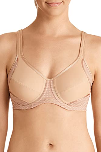 Berlei Women's Electrify Underwire Sports Bra, Soft Powder, 14B