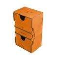 Gamegenic Convertible Stronghold Deck Box Holds 200 Sleeves, Orange
