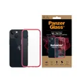 PanzerGlass Clear Case for Apple iPhone 13 5.4"- Strawberry - Slim Fashionable Design, Anti-Bacterial, Enhance Protection