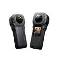Insta360 One RS 1-Inch 360 Edition Action Camera Co-Engineered with Leica, 6K 360 Camera with Dual 1-Inch Sensors, Stabilization, 21MP Photo, Superb Low Light, AI Editing (CINRSGP/D)