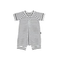 Bonds Baby Zippy - Zip Romper Wondersuit, Black & White Stripe, 000 (0-3 Months)