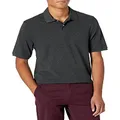 Amazon Essentials Men's Regular-Fit Cotton Pique Polo Shirt (Available in Big & Tall), Charcoal Heather, XX-Large