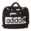 adidas Unisex Court Lite Duffel Bag, Black/White, ONE SIZE
