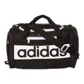 adidas Unisex Court Lite Duffel Bag, Black/White, ONE SIZE