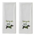 SKL Home by Saturday Knight Ltd. St. Patrick's Day Long On Luck Hand Towel Set, White