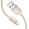 darrahopens UGREEN 30587 iPhone 8-pin to USB2.0 Sync & Charging Cable 1M Gold (V28-ACBUGN30587)
