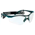 HEAD Racquetball Goggles - Rave Anti Fog & Scratch Resistant Protective Eyewear w/Adjustable Strap, Clear, One Size, 988047