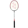 YONEX Nanoray 6000I G4 - U Aluminium Strung Badminton Racket with Full Racket Cover (Red) | for Intermediate Players | 92 Grams | Maximum String Tension - 24lbs