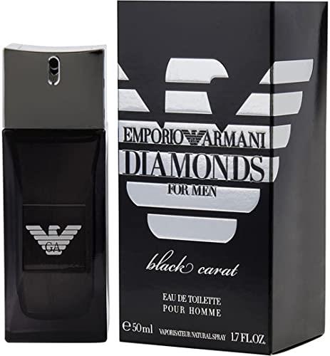 Emporio Armani Diamonds Black Carat Eau de Toilette Spray for Men 50 ml