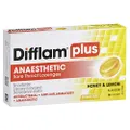 Difflam Difflam Plus Anaesthetic Sore Throat Lozenges,, Honey and Lemon 16 count
