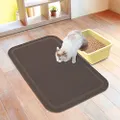 Petio Necoco Cat Litter Toilet Wide Mat, Grey