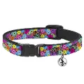Cat Collar Breakaway Flower Blossom 8 to 12 Inches 0.5 Inch Wide