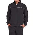 FILA Classic Men's Microfibre Zip Jacket Black, Size S