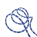 Lexi Lighting Solar Powered LED Rope Light, 10 Metre Length, Blue