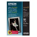 Epson 4" x 6" Ultra Glossy Photo Paper - 50 Sheets (300gsm), C13S041943