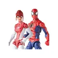Spider-Man Marvel Legends Series Spider-Man 6-inch Spider-Man and Marvel’s Spinneret Action Figure 2-Pack, Includes 10 Accessories