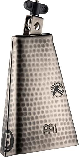 Meinl Percussion Big Mouth Cowbell - 8 inch - Musical Instrument Add-On - Hand Brushed Steel, Silver (STB80BHH-S)