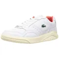 LACOSTE Womens GAME ADVANCE LUXE 0721 2 SFA White/Pink US 8 Sneaker Shoe