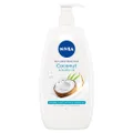 NIVEA Coconut & Jojoba Oil Body Wash (1L), Rich Lather Shower Gel for Healthy Moisturised Skin, Shower Cream with Fresh Mild Scent for Effective Body Cleansing, detox cleanse, best body wash, soap free body wash
