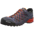 Salewa Men's MS Wildfire GTX Trekking & Hiking Shoes, Without Gore Tex, Green (Cactus/Black Out 5319), 45 EU, Ombre Blue Fluo Orange, 14 US