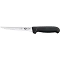 Victorinox Fibrox Curved Flexible Narrow Blade Boning Knife, Black, 5.6613.12