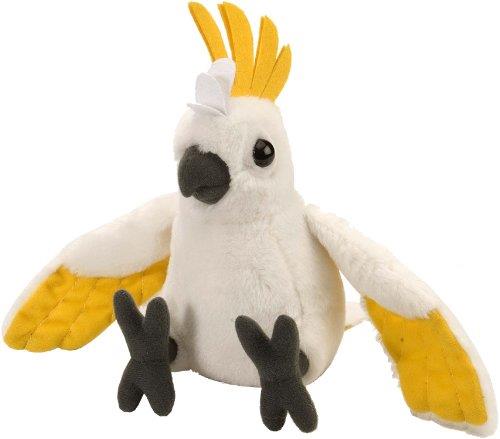 Wild Republic Cockatoo Plush, Stuffed Animal, Plush Toy, Gifts for Kids, Cuddlekins Mini, 8 Inches