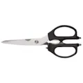 Shun Cutlery Multi-Purpose Shears, Stainless Steel Cooking Scissors, Blades Separate for Easy Cleaning, Comfortable, Non-Slip Handle, Kitchen Shears Heavy Duty,Black