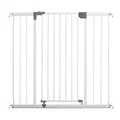 Dreambaby Liberty Extra-Wide Baby Safety Gate - with Smart Stay-Open Feature - Fits Openings 99-105.5cm Wide & 76cm Tall - White - Model F867
