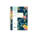 Blue Sky Day Designer for Notebook Journal, 160 Ruled Pages, Twin-Wire Binding, Hardcover, 5.75'' x 8.5'', Peyton Navy