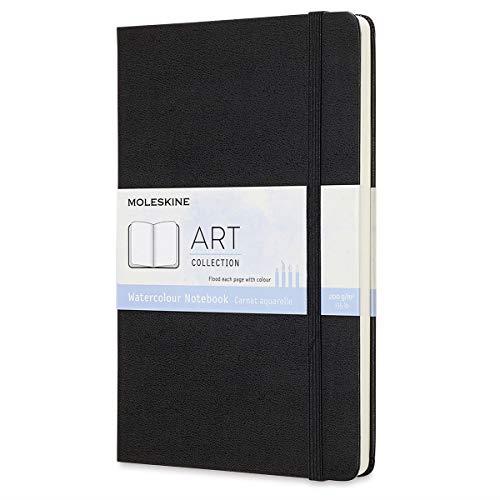 Moleskine Art Watercolour Notebook, Large, Black