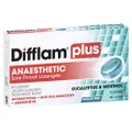 Difflam Difflam Plus Anaesthetic Sore Throat Lozenges, Menthol & Eucalyptus, 16 count
