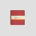 Moleskine CH116 Cahier Notebook, Set of 3, Ruled, Large, Cranberry Red