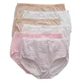 Hanes Womens Panties Pack, Cotton Underwear Multi-Pack (Retired Options) Briefs, Basic Color Mix, 14 US