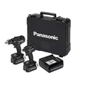 Panasonic EYC217LJ2G57 Hammer Drill Driver & Impact Driver Combo Kit 18V 5.0Ah
