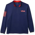 adidas Men's USA Golf Lightweight Layering Top Dark Blue/White
