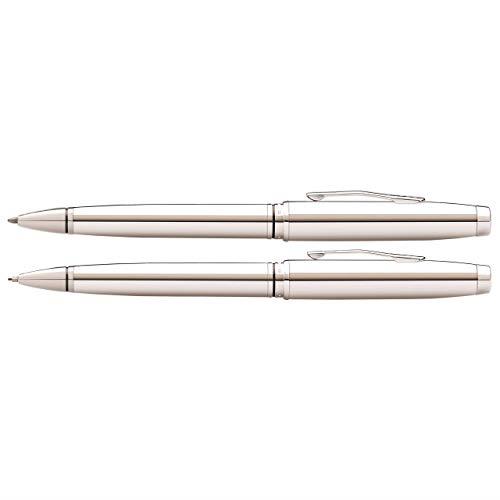 Cross A.T. Company Coventry Chrome Ball Pen and Mechanical Pen Set