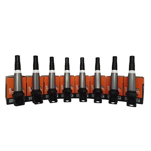 Pack of 8 - SWAN Ignition Coils for BMW X1, X2, X3, X4, X5, X6 & Z4