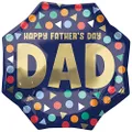 Anagram SuperShape XL Happy Father's Day Dad P32 Foil Balloon