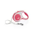 Flexi New Comfort Retractable Lead Tape Small Red 5m