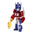 Jada Toys "Transformers G1 Optimus Prime Light-Up 4"" Die-cast Metal Collectible Figure, Toys for Kids and Adults"