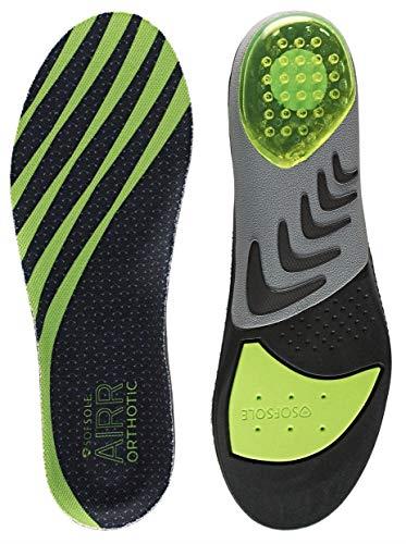 Sof Sole womens Airr Orthotic Support Full-length Insole, Green, Women s 8-11 US