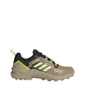 adidas Men's Terrex Swift R3 Gore-TEX Hiking Shoes, Beige Tone/Pulse Yellow/Core Black, 8.5