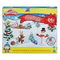 Play-Doh - Advent Calendar - Over 24 Surprise Accessories - 24 Playdoh Tubs of Non-Toxic Dough - Assorted Colours - Sensory Toys for Kids - Girls - Boys - Arts and Crafts Activities - F2377 - Ages 3+