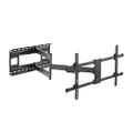 Brateck Extra Long Arm Full-Motion TV Wall Mount for Most 43"-80" Flat Panel TVs Up to 50kg VSEA 200x200/300x200/300x300/400x200/400x300/MAX 800x400