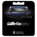 Gillette Labs Heated Razor Blade Refills, 4-Count
