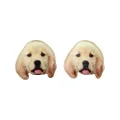 Short Story Earring Puppy Golden Retriever