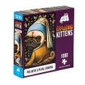 Exploding Kittens Puzzle Pug with a Pearl Earring 1,000 Pieces