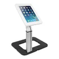 Brateck Anti-Theft Countertop with Aluminum Base Fit Screen Tablet Kiosk Stand, Size 9.7 X 10.1 Inch